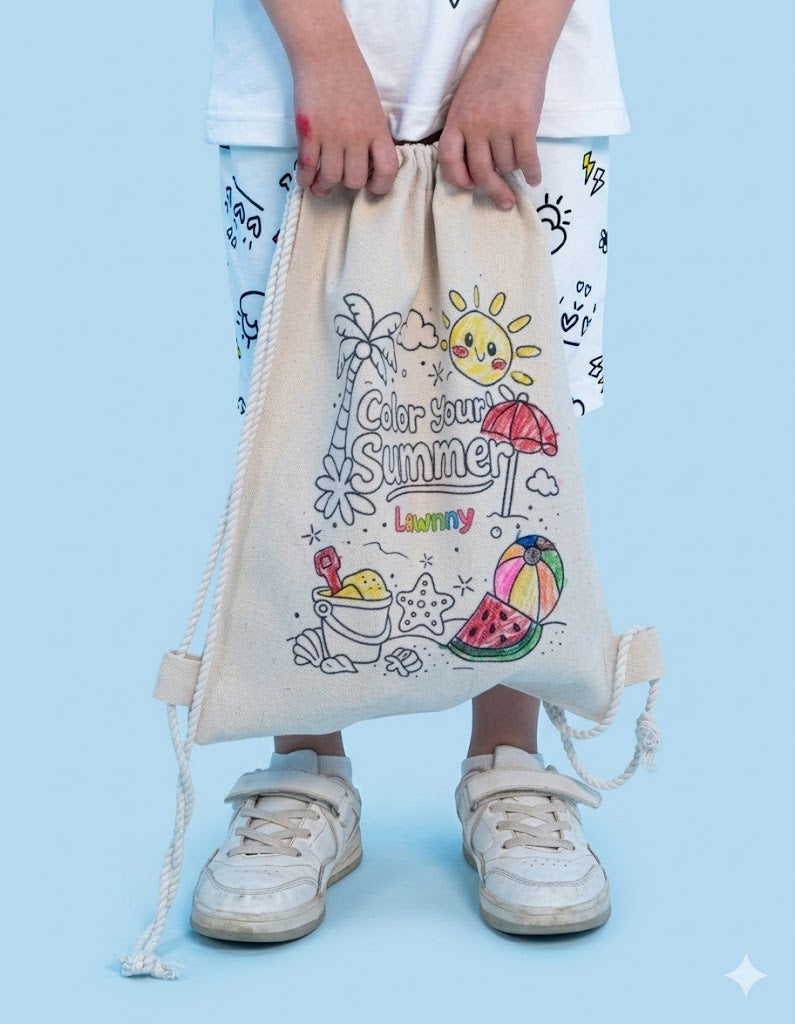 Pajama Coloring Set
