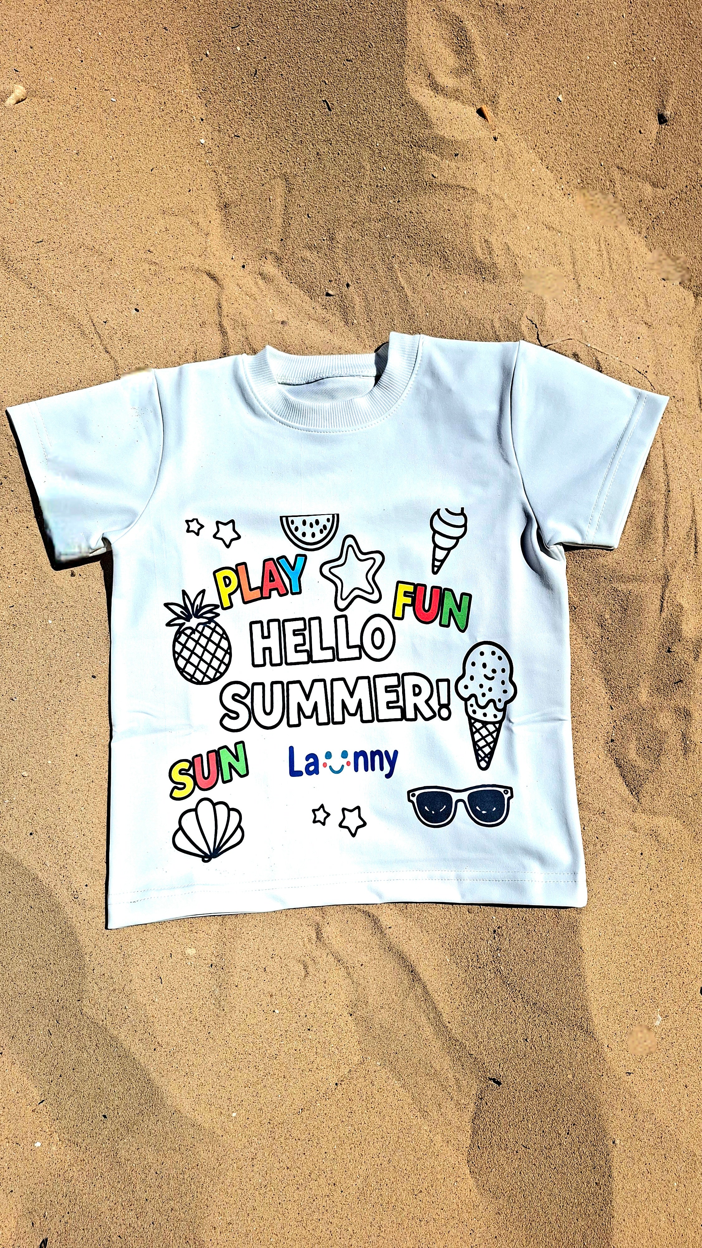 T-Shirt Coloring Set