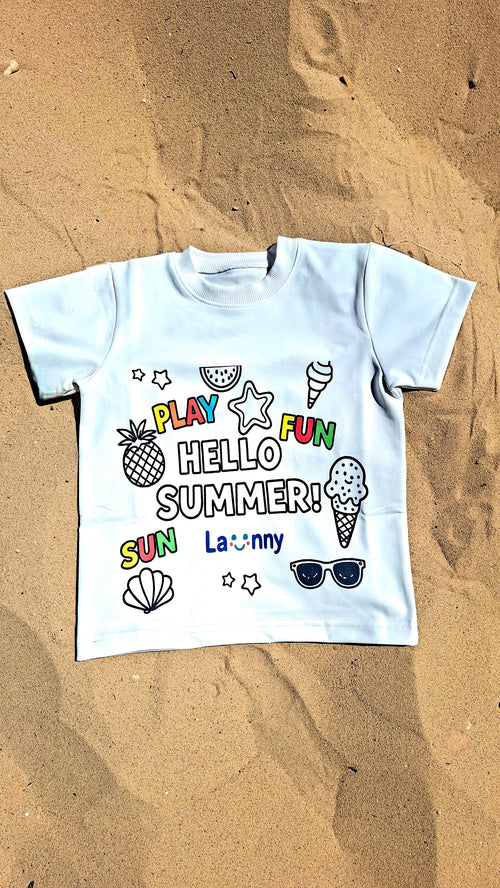 Coloring T-Shirt Set (3 Items)