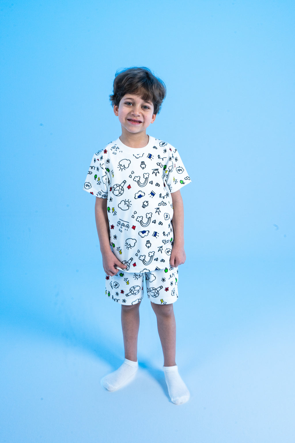 Coloring Pajama Set (3 Items)