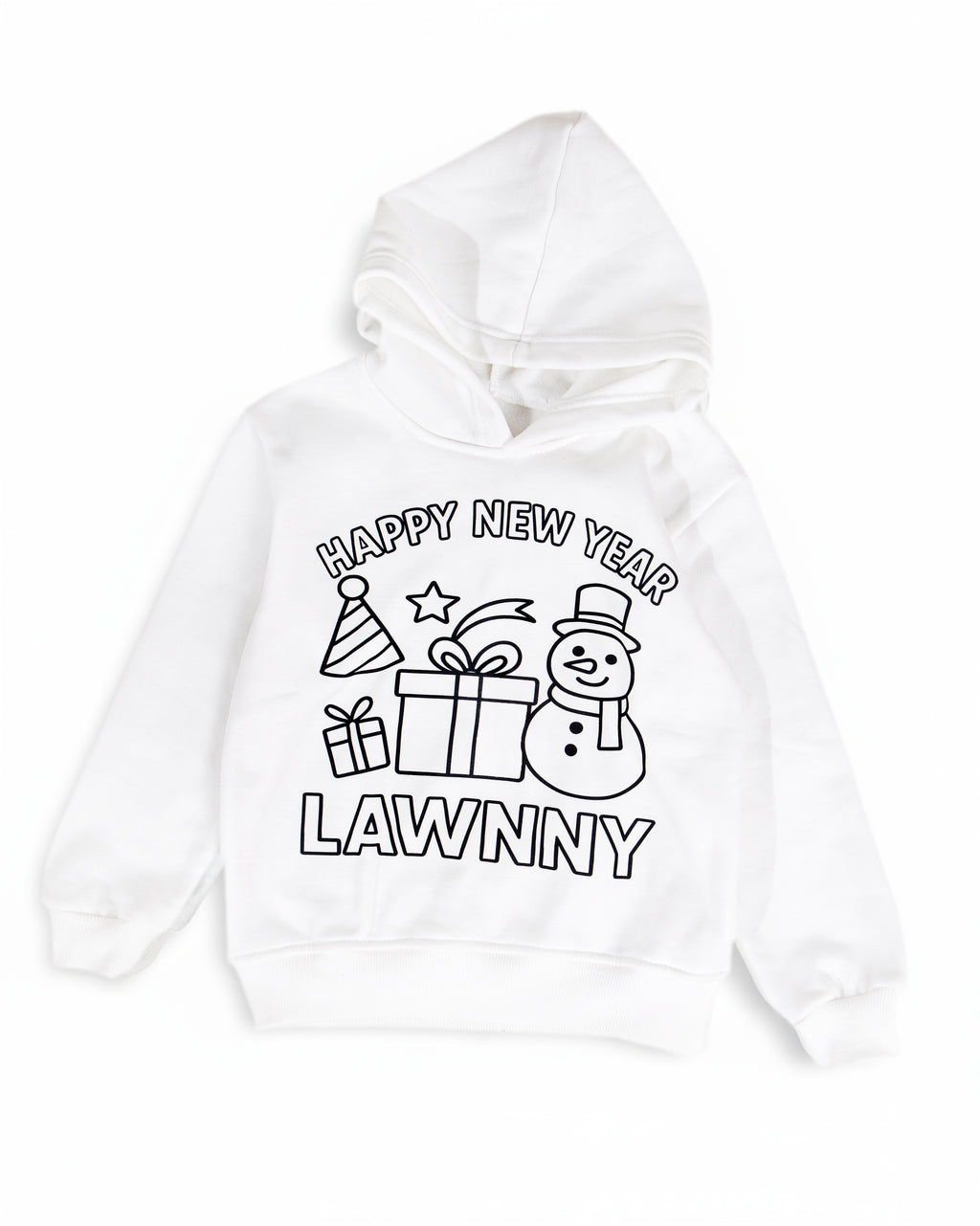 New Year Hoodie +  12 washable colors