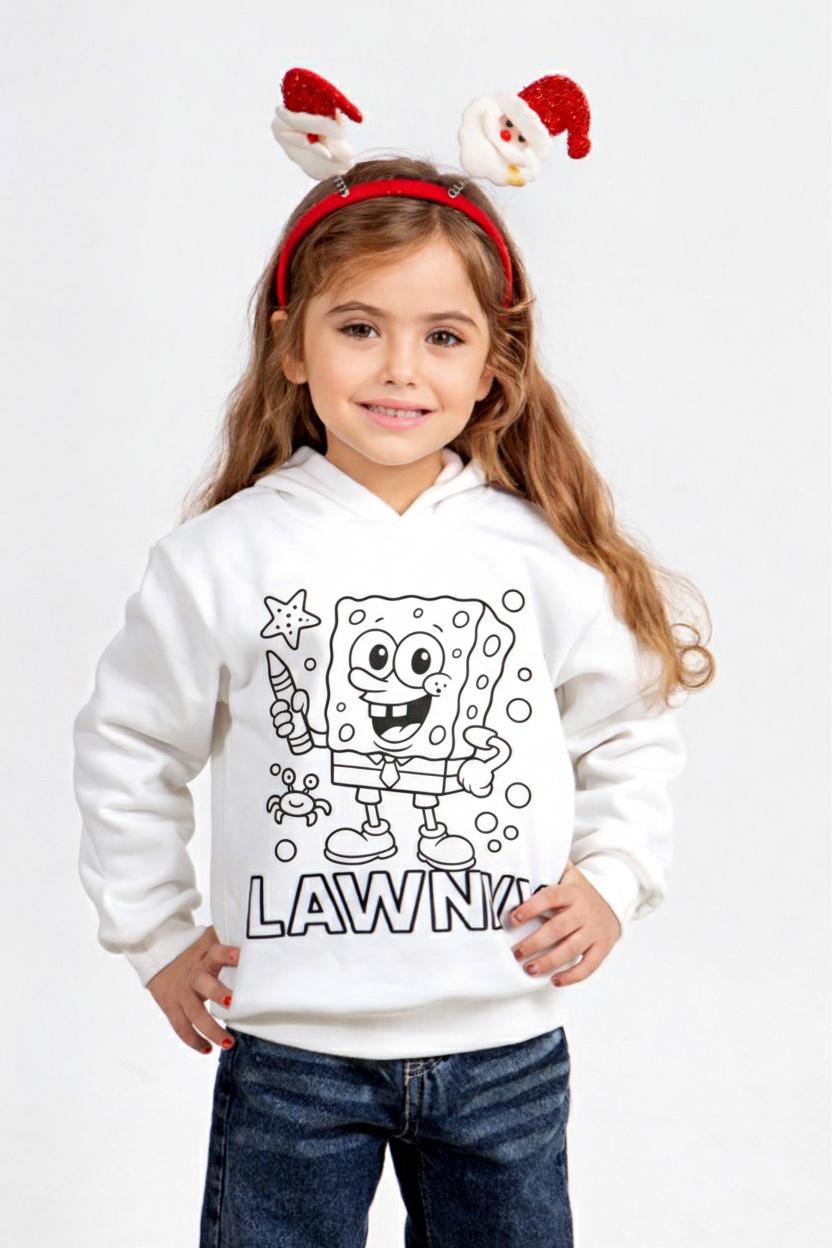 Sponge Bob Hoodie +  12 washable colors
