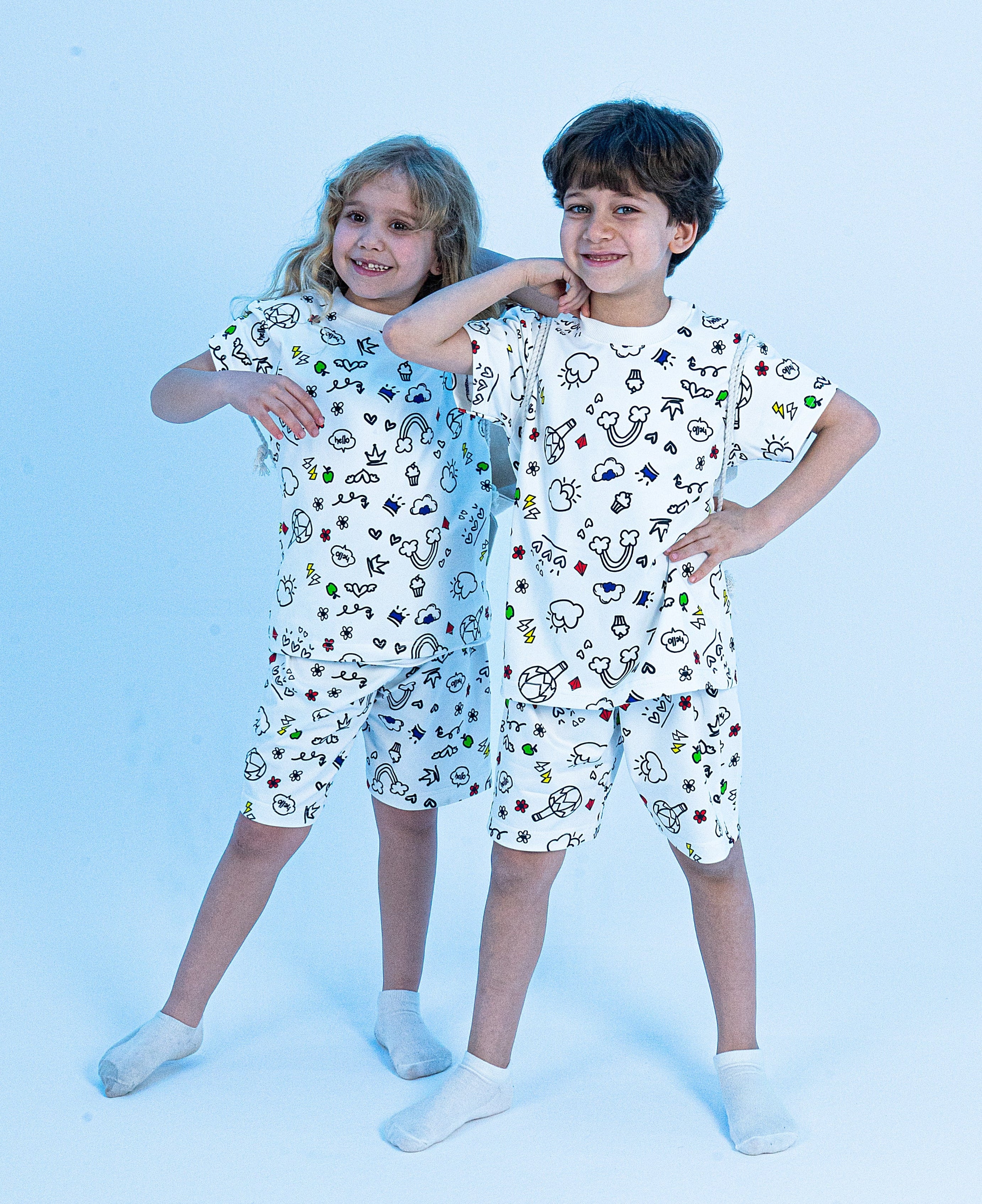 Pajama Coloring Set