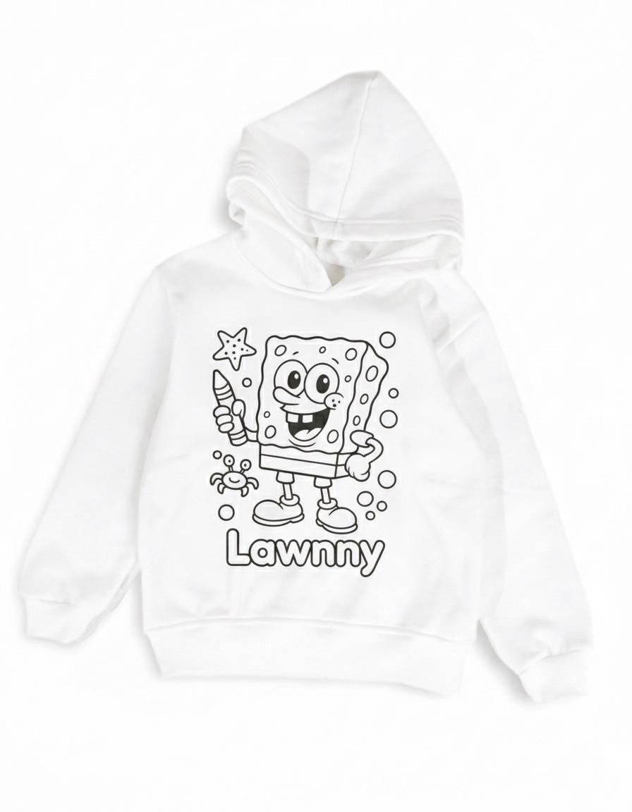 Sponge Bob Hoodie +  12 washable colors