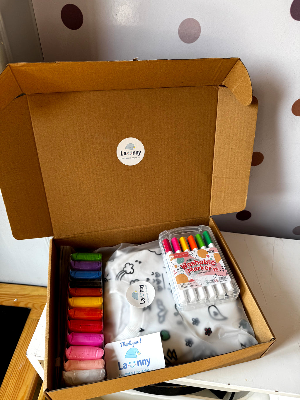 Pajama (Cloudy Design) + Free Gift (Hoodie or Prayer Mat)